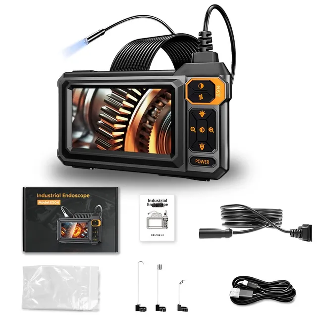 HD LED IP67 Endoscope Car Repair Maintenance Engine Pipeline Inspection Drain Pipe Industrial Camera Probe