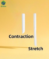 Pailles rétractables jetables en PLA biodégradable de 6 mm pour Bubble Tea, emballage individuel, 500 unités, SunnyBiopak, pour fêtes à domicile