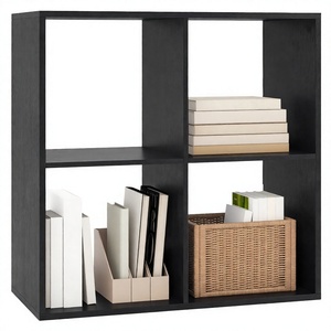 Modern Three-Layer Folding Desktop <b>Metal</b> Storage Rack Standing Type Bookshelf for Living Room Desk Organization - Product Image 2