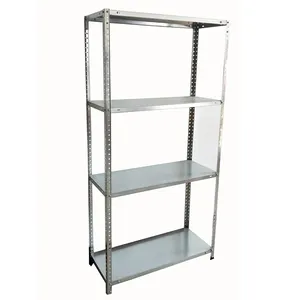 JH-Mech Storage Racks Shelving Units Light Duty 4 tier Garage System Warehouse Shelves Racking Storage