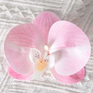 IA0070 Cabezas de Orquídeas <span class=keywords><strong>Dendrobium</strong></span> Artificiales Impresas en 3D, 9.5cm, Orquídeas Artificiales al por Mayor - Product Image 4
