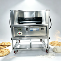 Four à pain rotatif automatique pour pita, machine à pain arabe commerciale, mini-machine à fabriquer du pain