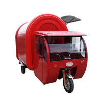 Mini Tricycle Chinois Mobile Électrique Rapide pour Friture de Hot-Dogs, Frites et Barbecue – Kiosque Alimentaire Rapide