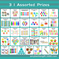 Assortiment Mini Decompressie Speelgoedset Plastic Speelgoed voor Alle Leeftijden Kinderen Klaslokaal & Schatkist Prijsvullers Goodiebags