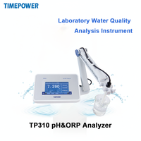 Analyseur de qualité de l'eau de laboratoire pH/ORP avec précision de 0,02 pH pour les tests environnementaux et les eaux usées