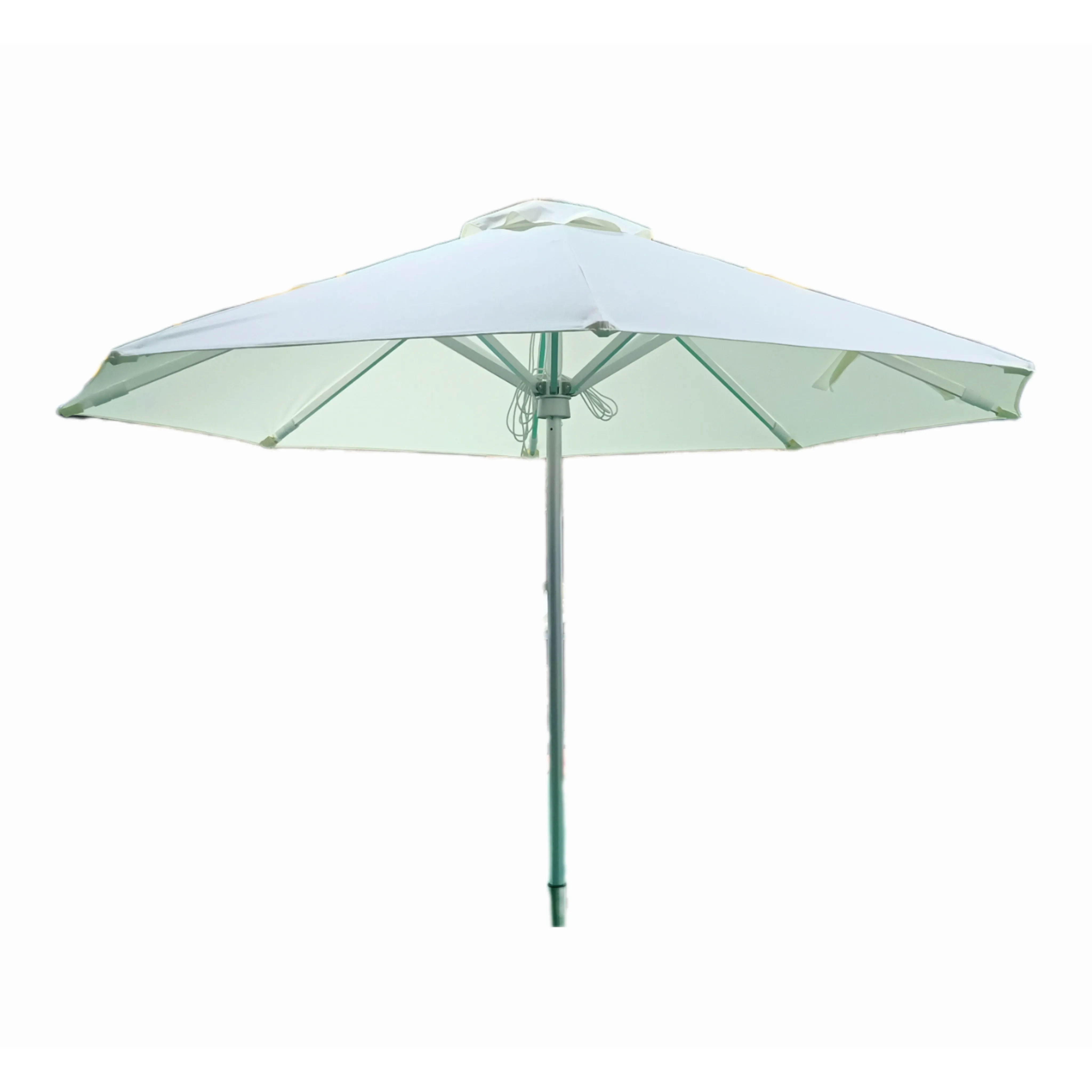 Nieuw Binnen Ontwerp 48Mm Witte Aangepaste Patio Verstelbare Strandterras Hotel Tuin Tuinmeubilair Sunbrella Parasol Paraplu