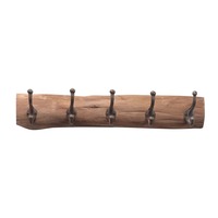 Porte-manteau rustique de haute qualité, support mural vintage pour clés, organisateur de chapeaux pour entrée de ferme, produits personnalisables