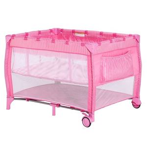 <span class=keywords><strong>Corral</strong></span> portátil plegable de malla metálica de estilo moderno <span class=keywords><strong>para</strong></span> bebés, corralito <span class=keywords><strong>para</strong></span> juegos de bebés, <span class=keywords><strong>para</strong></span> el hogar, comedor, uso en Hotel, amigo de viaje <span class=keywords><strong>para</strong></span> bebés - Product Image 2