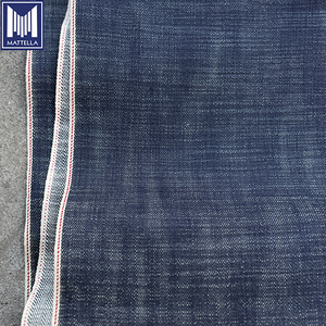 <span class=keywords><strong>Tissu</strong></span> denim selvedge japonais à effet slubby, classique, vintage, tissé, 100% coton, épais, 16,5 oz, pour jeans et vestes pour hommes - Product Image 5