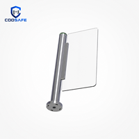 Barrera cilíndrica giratoria de acero inoxidable, anticolisión, para control de acceso de personas a la entrada y salida de oficinas y apartamentos.