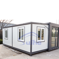 Maison en conteneur préfabriquée Maison modulaire mobile Maison d'unité préfabriquée portable