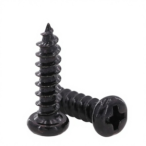 Dingxin Class 8 A2 Zinc Coated Iron Machine <b>Screw</b> Standard Thread Metric Cap Diameter 10mm/12mm <b>M3</b> & M6 Sizes - Product Image 2