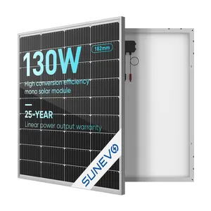 Sunevo Hot Verkoop Pv Panel 130W 140W 150W 180W Mono Zonnepanelen Module Met Goede Prijs