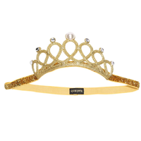 Mode enfant cheveux accessoires Simple couronne fête cheveux bijoux filles strass princesse couronne bandeau bébé cheveux bande cadeau