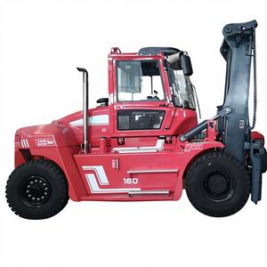 Chariot élévateur hydraulique CPCD160 16t avec cabine de sécurité, chariot élévateur diesel CPCD160 avec fourches - Product Image 1