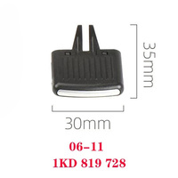 Kit de réparation de clip de sortie d'air de climatisation avant ABS 1KD819728 pour VW Volkswagen Sagitar 2006-2011 1KD819728