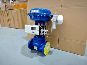 Vanne de régulation pneumatique Spirax Sarco KE73 DN15-150 PN9123E Prix en stock Positionneur de vanne intelligent Spirax Sarco SP7 SP8 SP500 - Product Image 3
