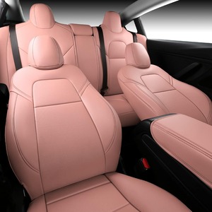 2020 2021 2022 2023 2024 Tesla Model Y Özel Uyumlu Sentetik Deri Koltuk Minderi Koruyucu - Product Image 3