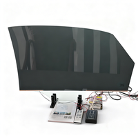 Film intelligent PDLC pour vitres latérales de voiture, film de confidentialité commutable par télécommande, découpe sur mesure, vente en gros