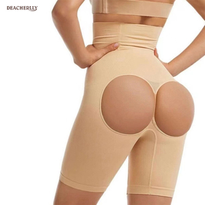 High Waist Butt Lifter <strong>Boyshorts</strong> With Steel Bones Waist Cincher Flatten Tummy Control Panties for Women - Product Image 6