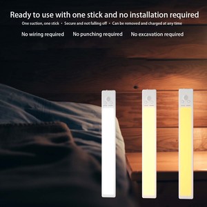 Smart Home <b>LED</b> Cabinet <b>Light</b> Rechargeable <b>Motion</b> <b>Sensor</b> <b>Led</b> Lamp for Kitchen Wardrobe Cabinet Lighting 24cm - Product Image 4