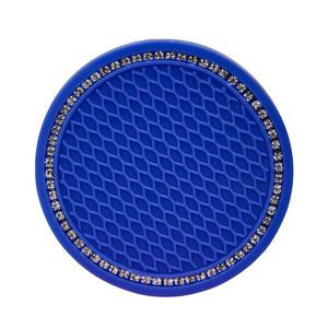 Tappetini da viaggio in Silicone rotondi con Glitter e diamanti e sottobicchiere - Product Image 6