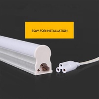 Luminaire led tubulaire T5 T8, lampe tubulaire, 4 pieds, 1200mm, 120cm, usine chinoise