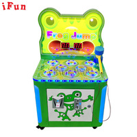Hit The Frog Single Frog Jump Kids Jeu de rachat à pièces pour enfants Machine de jeu d'arcade d'intérieur populaire Équipement FEC