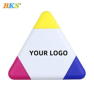 Marcador Fluorescente Triangular con Logotipo Personalizado, 5 Colores, Punta Oblicua, Regalo Promocional Publicitario, Mini Marcador - Product Image 3