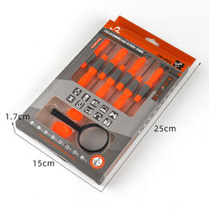 11-इन-1 चुंबकीय डिय मोबाइल फोन डिस्असेंबली स्क्रूड्राइवर उपकरण कंप्यूटर और खिलौना मरम्मत के लिए जंग रोकथाम प्लास्टिक हैंडल के साथ सेट - Product Image 3