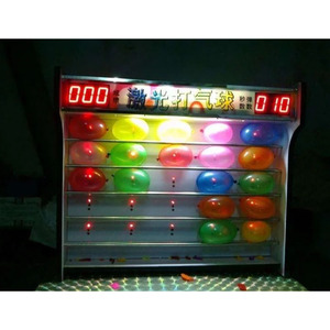 เครื่องยิงลูกโป่งเลเซอร์แบบหยอดเหรียญ พร้อมไฟกระพริบ ใช้งานส่วนตัว ปลั๊กอเนกประสงค์ 110-240V - Product Image 2