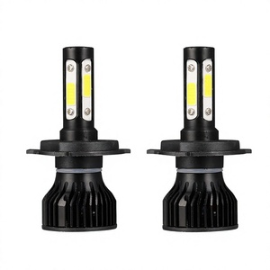 หลอดไฟหน้ารถยนต์ LED รุ่นใหม่ Universal Fitment H4 H7 H11 6500K 12000LM 60W - Product Image 2