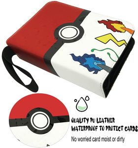 Pochette de collection <span class=keywords><strong>Pikachu</strong></span> Toploader 4 à 9 poches pour cartes à collectionner Pokémon, classeur, porte-documents, album - Product Image 2