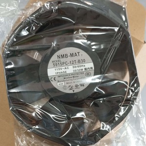 Ventilador AC NMB-MAT 5915PC-12T-B30 115V 50/60Hz 172x150x38mm para uso industrial en escritorio - Product Image 2