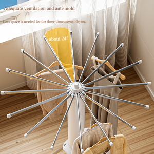 Séchoir à <span class=keywords><strong>linge</strong></span> pliable à quatre pieds en gros, séchoir à <span class=keywords><strong>linge</strong></span> portable avec 4 poulies, séchoir à <span class=keywords><strong>linge</strong></span> pliable - Product Image 3