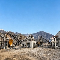 Installation de concassage et de lavage de sable haute capacité BAICHY 150-250TPH pour la production d'agrégats de granit dans les carrières