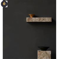 EV Personnalisé Salon Moderne Autre Meuble Plinthe Étagère Kunis Breccia Marbre Podium Mural Plinthe Marbre Étagère