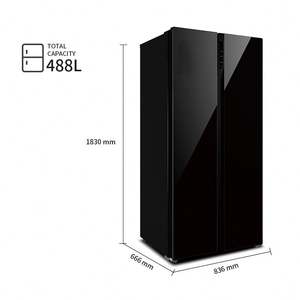 Réfrigérateur intelligent couleur acier inoxydable 501L derniers produits Réfrigérateur à écran <span class=keywords><strong>tactile</strong></span> jambe réglable - Product Image 6