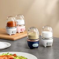 Quantitative Salt Seasoning Box Glass Kitchen Moisture Proof Sealed Household Salt Pot Seasoning Bottle