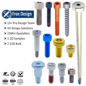 Tất Cả Kích Thước M2 M3 M5 M6 M8 ISO 4762/ DIN912 Titanium Gr1 Gr2 Hexagon Ổ Cắm Head Cap Screws Hex Bu Lông - Product Image 1