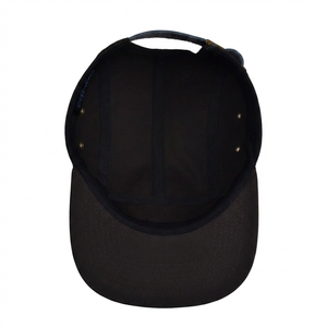 Casquette de camping vintage américaine à 5 panneaux, réglable, à visière incurvée, tendance, brodée à la main avec patch en caoutchouc, pour l'extérieur et la protection solaire - Product Image 4