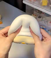 Smilegogo Duck Mochi Squishy Toy Slow Rising PU Foam Soft Squeeze Sensory Fidget Toy Stress Relief Novelty Gift Bulk Wholesale