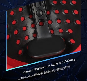Máscara de Spider-Man de Plástico con Ojos Eléctricos Móviles y Luminosos, Casco de Juguete Educativo para Halloween, DIY, Cosplay - Product Image 5