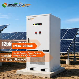 Sistema de Almacenamiento de Energía Solar para Exteriores de Alta Capacidad, Todo en Uno, 125kW 261kWh, Gabinete BESS con Refrigeración - Product Image 4