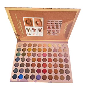 Bán Buôn 70 Màu <span class=keywords><strong>Eyeshadow</strong></span> <span class=keywords><strong>Palette</strong></span> Talc-Miễn Phí Bóng Mắt Các Tông Hộp Quà Tặng Với Kim Loại Kết Thúc Dạng Bột - Product Image 6