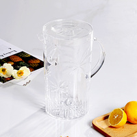 Pot à jus en matière plastique OEM ODM pichet à eau pichet à perfusion incassable bouteille d'eau infuseur de fruits