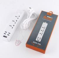גבוהה כוח חכם כוח רצועת שקע 5V-4A USB אוניברסלי רב חכם משרד שקע לוח חשמל הארכת לוח