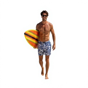 Calzoncillos bóxer de punto a rayas de alta calidad para hombre, ropa interior de algodón transpirable, tiro medio, ajuste activo, uso diario - Product Image 5