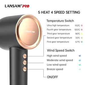 Secador de Pelo Profesional de Alta Velocidad, Multifuncional, con Estilo Único y Excelente Relación Calidad-Precio - Product Image 5