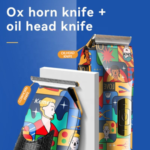 Kit <span class=keywords><strong>de</strong></span> tondeuse à <span class=keywords><strong>cheveux</strong></span> électrique professionnelle Kemei Km-1102h 9305 9306, ensemble <span class=keywords><strong>de</strong></span> <span class=keywords><strong>coupe</strong></span> <span class=keywords><strong>de</strong></span> <span class=keywords><strong>cheveux</strong></span> coloré style Tuya - Product Image 3